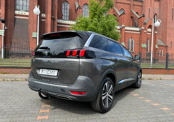 Peugeot 5008 cena 89700 przebieg: 142000, rok produkcji 2018 z Wolsztyn małe 232